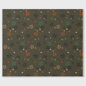 Stars patroon cadeaupapier (Vlak)