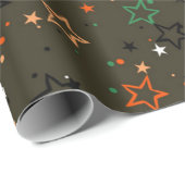 Stars patroon cadeaupapier (Rol Hoek)