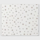 Stars patroon cadeaupapier (Vlak)