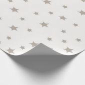 Stars patroon cadeaupapier (Hoek)