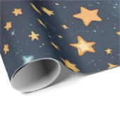 Stars patroon cadeaupapier (Rol Hoek)