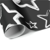 Stars patroon cadeaupapier (Rol Hoek)