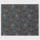 Stars patroon cadeaupapier (Vlak)