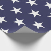 Stars patroon cadeaupapier (Hoek)