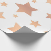 Stars patroon cadeaupapier (Hoek)