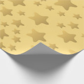 Stars patroon cadeaupapier (Hoek)