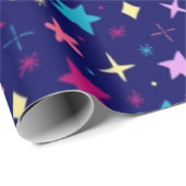 Stars patroon cadeaupapier (Rol Hoek)