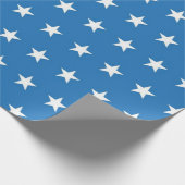 Stars patroon cadeaupapier (Hoek)