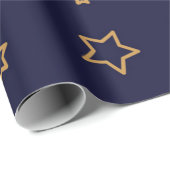 Stars patroon cadeaupapier (Rol Hoek)