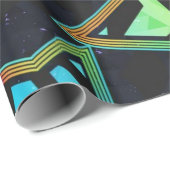 Stars patroon cadeaupapier (Rol Hoek)
