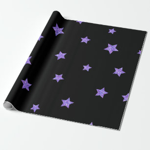 Stars patroon cadeaupapier