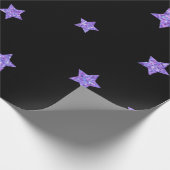Stars patroon cadeaupapier (Hoek)