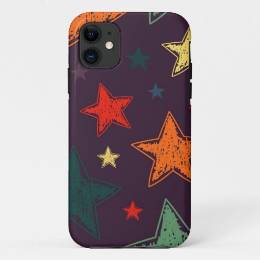 Stars patroon Case-Mate iPhone case (Achterkant)