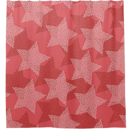 Stars patroon douchegordijn (Voorkant)