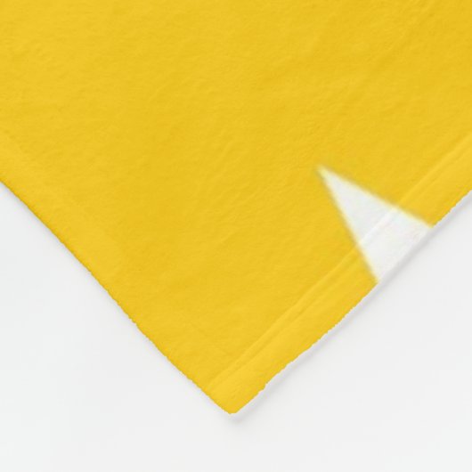 Stars patroon fleece deken (Hoek)