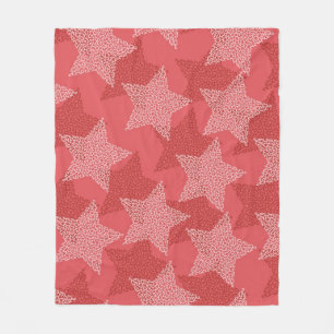 Stars patroon fleece deken
