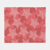 Stars patroon fleece deken (Voorkant (Horizontaal))
