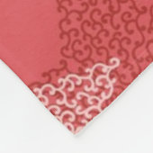 Stars patroon fleece deken (Hoek)