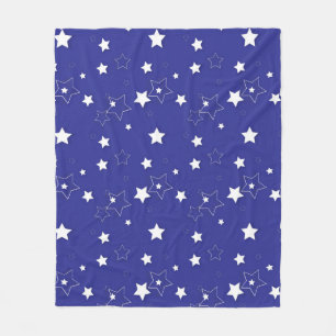 Stars patroon fleece deken