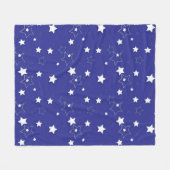 Stars patroon fleece deken (Voorkant (Horizontaal))