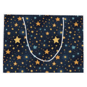 Stars patroon groot cadeauzakje (Achterkant)