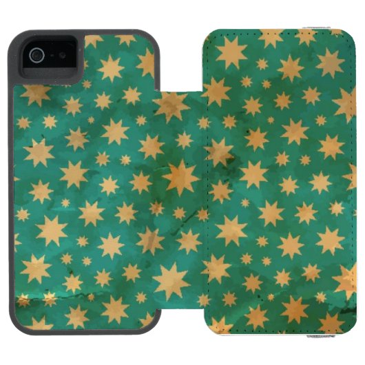 Stars patroon incipio iPhone portemonnee hoesje (Agenda Open)