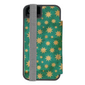 Stars patroon incipio iPhone portemonnee hoesje (Agenda Achterkant)