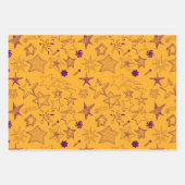 Stars patroon inpakpapier vel (Voorkant 2)