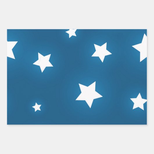 Stars patroon inpakpapier vel (Voorkant)