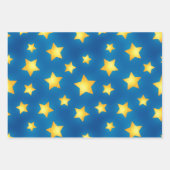 Stars patroon inpakpapier vel (Voorkant 3)