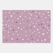 Stars patroon inpakpapier vel (Voorkant 3)