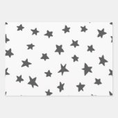 Stars patroon inpakpapier vel (Voorkant 3)