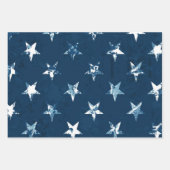 Stars patroon inpakpapier vel (Voorkant 2)