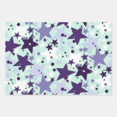 Stars patroon inpakpapier vel (Voorkant 3)