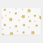 Stars patroon inpakpapier vel (Voorkant 3)