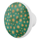 Stars patroon keramische knop (Rechts)