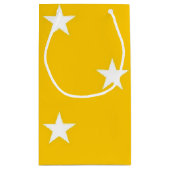 Stars patroon klein cadeauzakje (Achterkant)