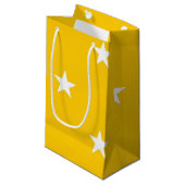 Stars patroon klein cadeauzakje (Voorkant Gekanteld)