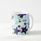 Stars patroon koffiemok (Voorkant rechts)
