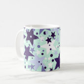 Stars patroon koffiemok (Voorkant links)