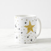 Stars patroon koffiemok (Voorkant rechts)