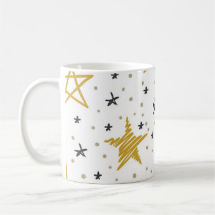 Stars patroon koffiemok