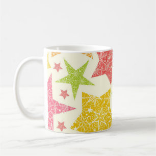 Stars patroon koffiemok