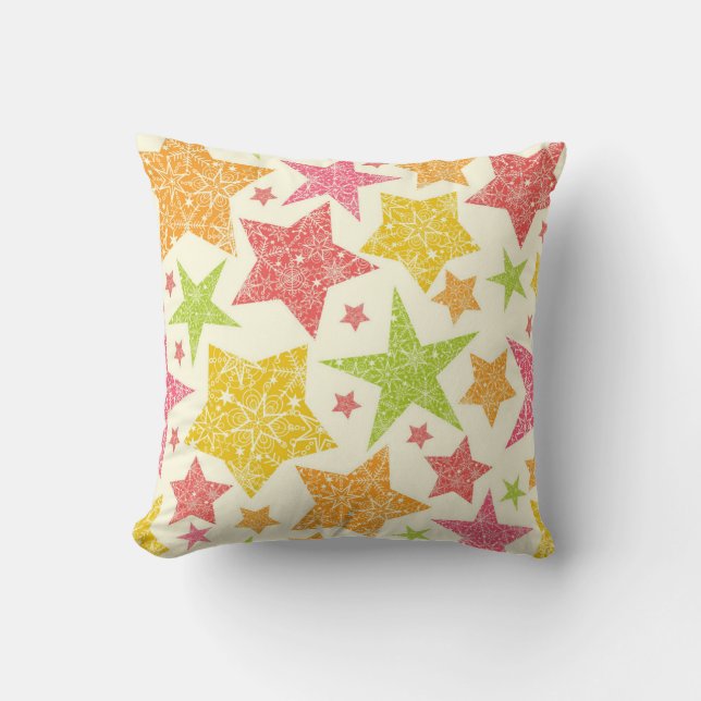 Stars patroon kussen (Voorkant)