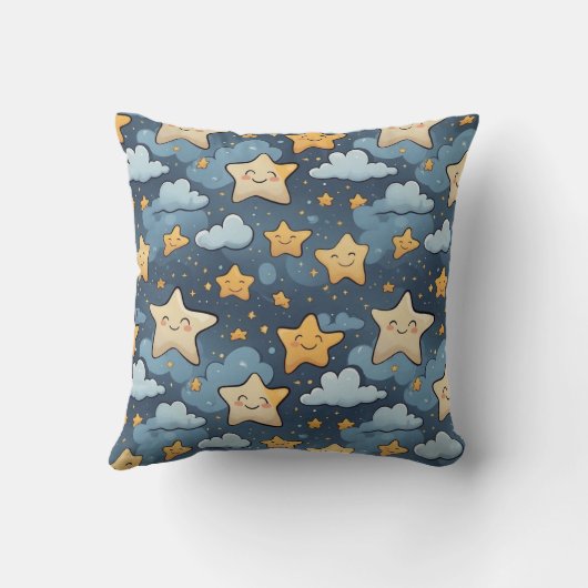 Stars patroon kussen (Achterkant)