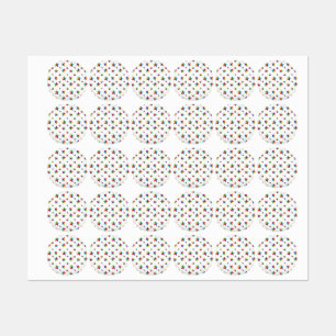 Stars patroon labels