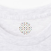 Stars patroon labels (Aangebracht)