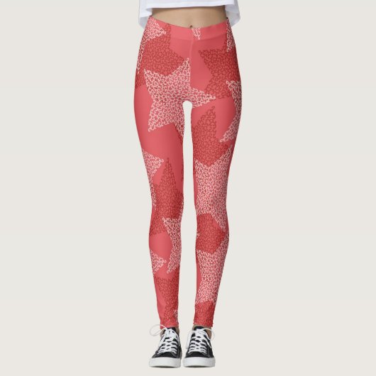 Stars patroon leggings (Voorkant)