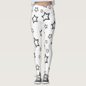 Stars patroon leggings (Voorkant)