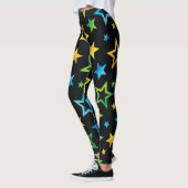 Stars patroon leggings (Links)